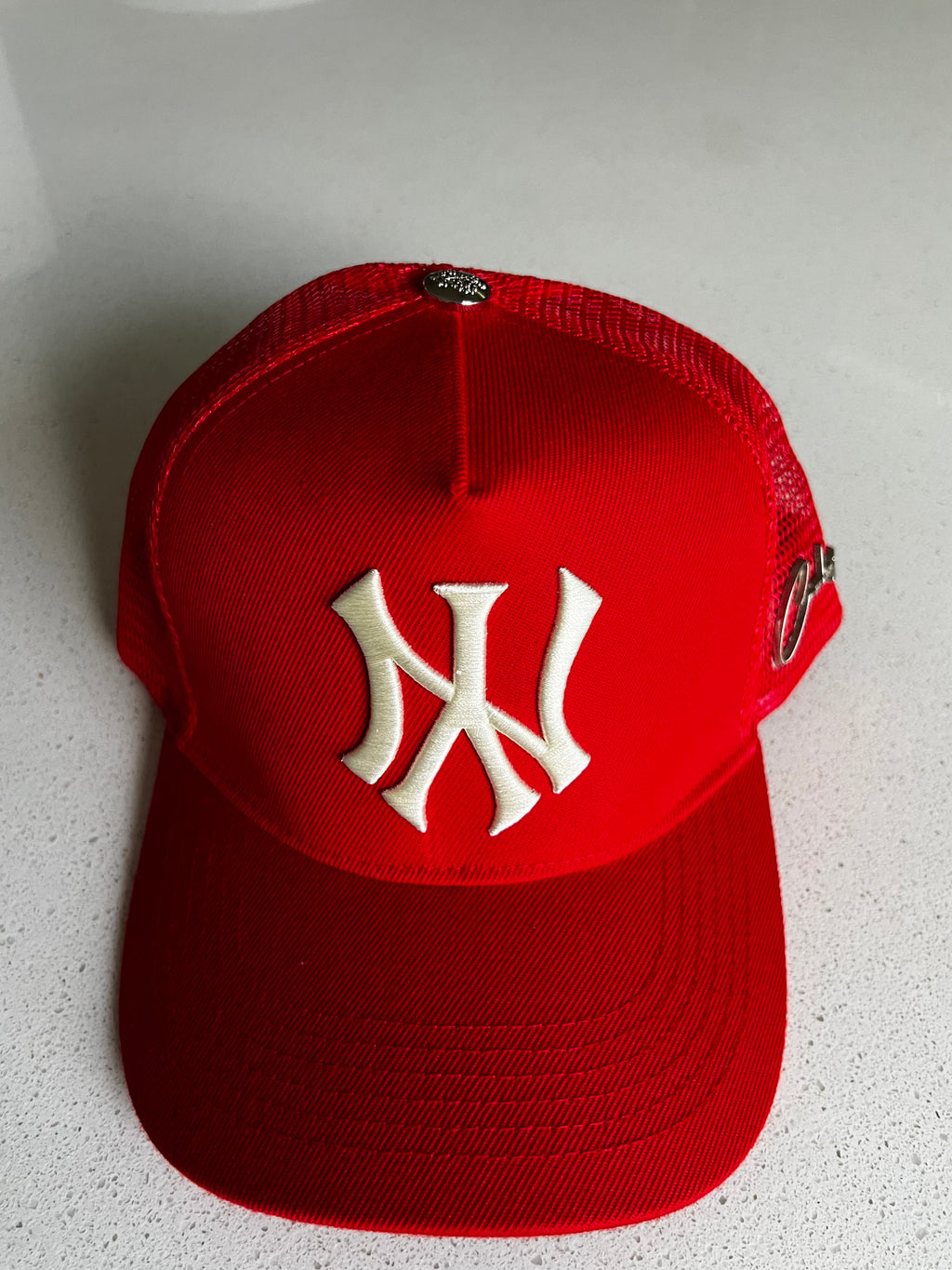 CHERRY RED NY TRUCKER