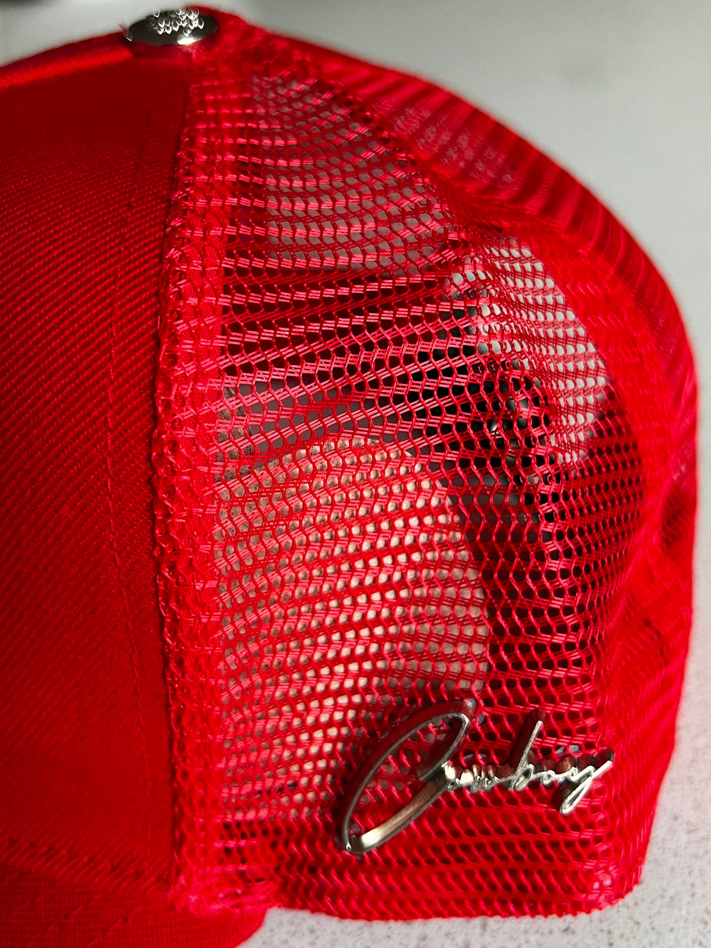 CHERRY RED NY TRUCKER