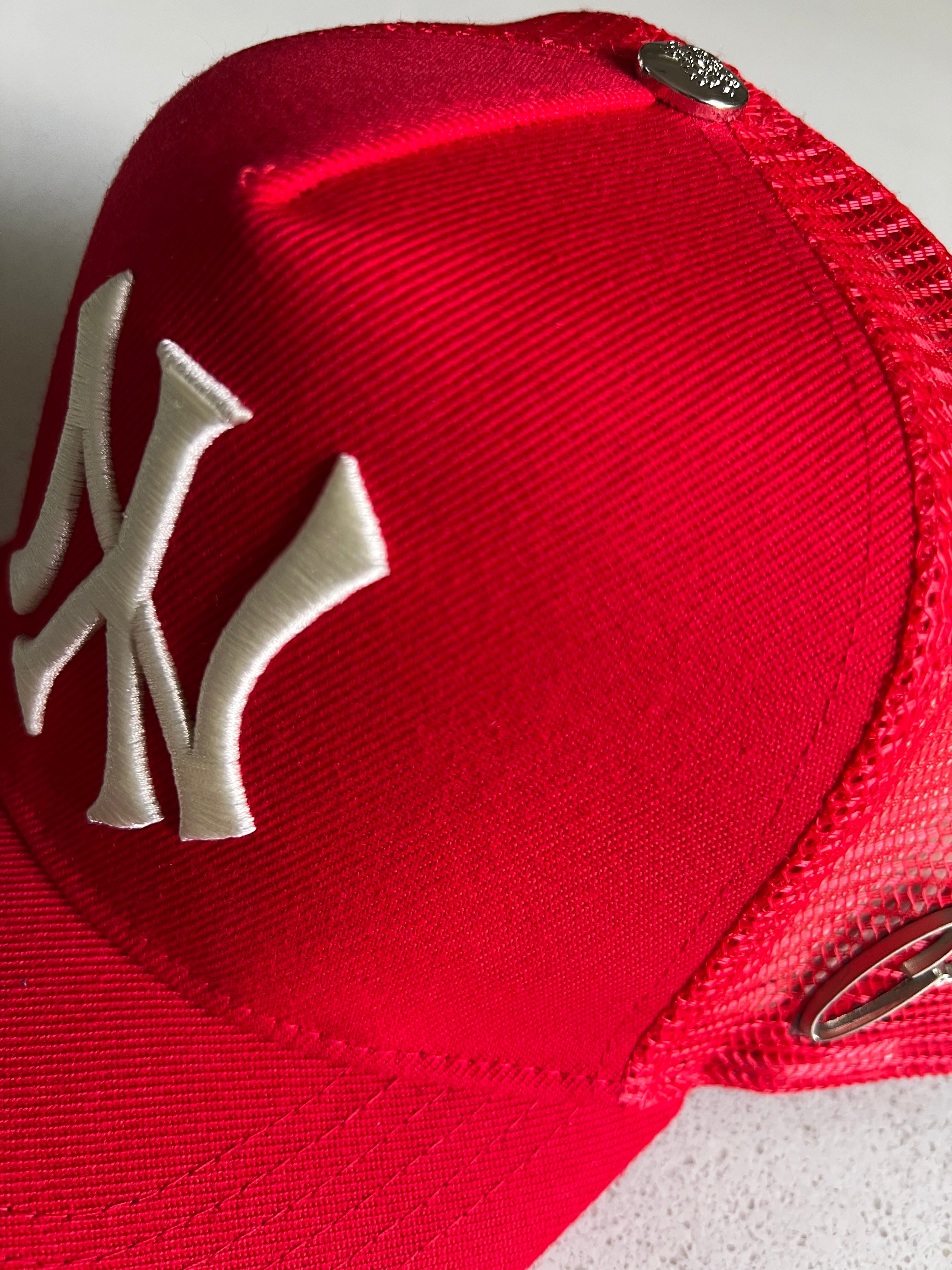 CHERRY RED NY TRUCKER