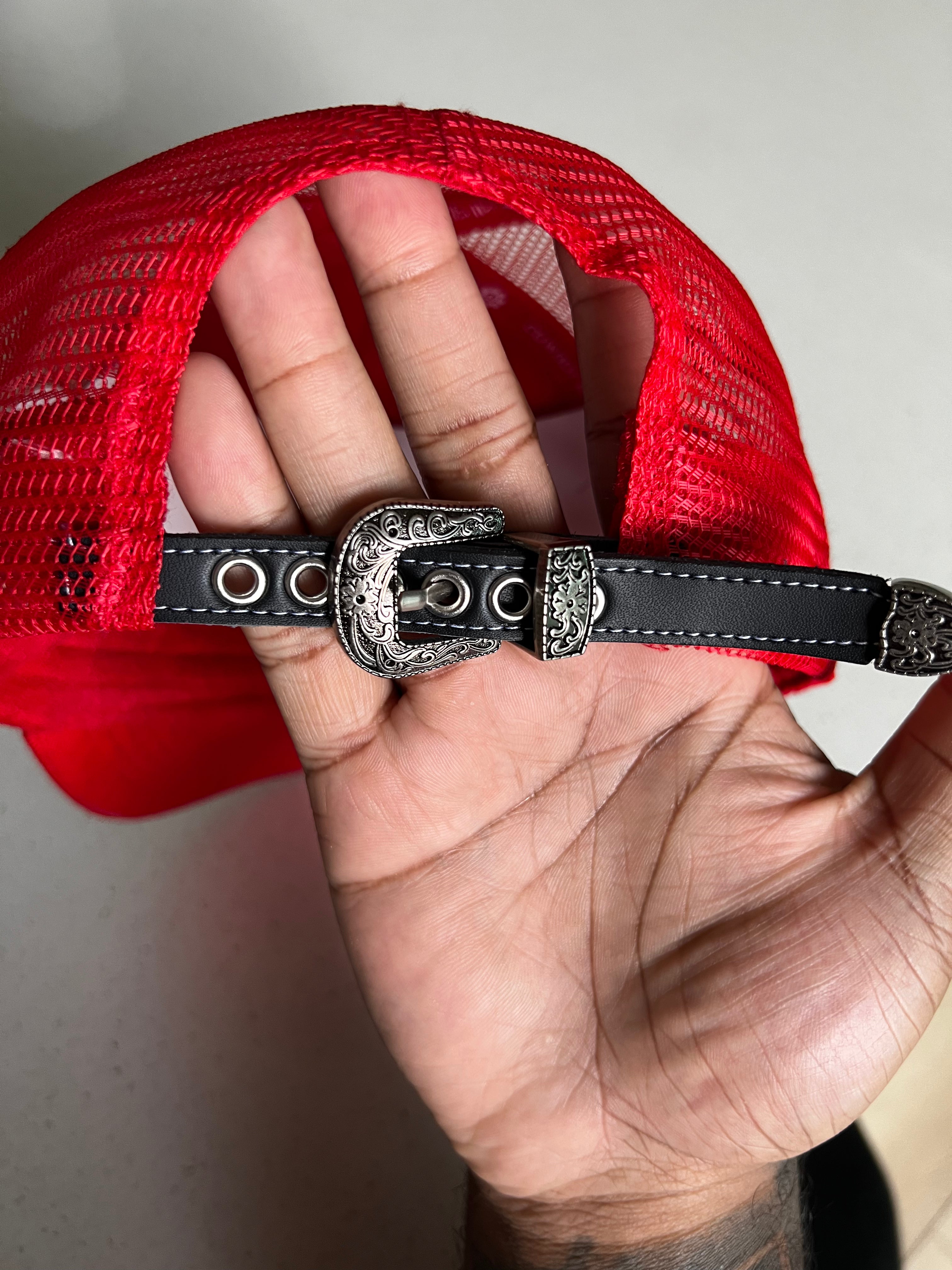 CHERRY RED LA TRUCKER