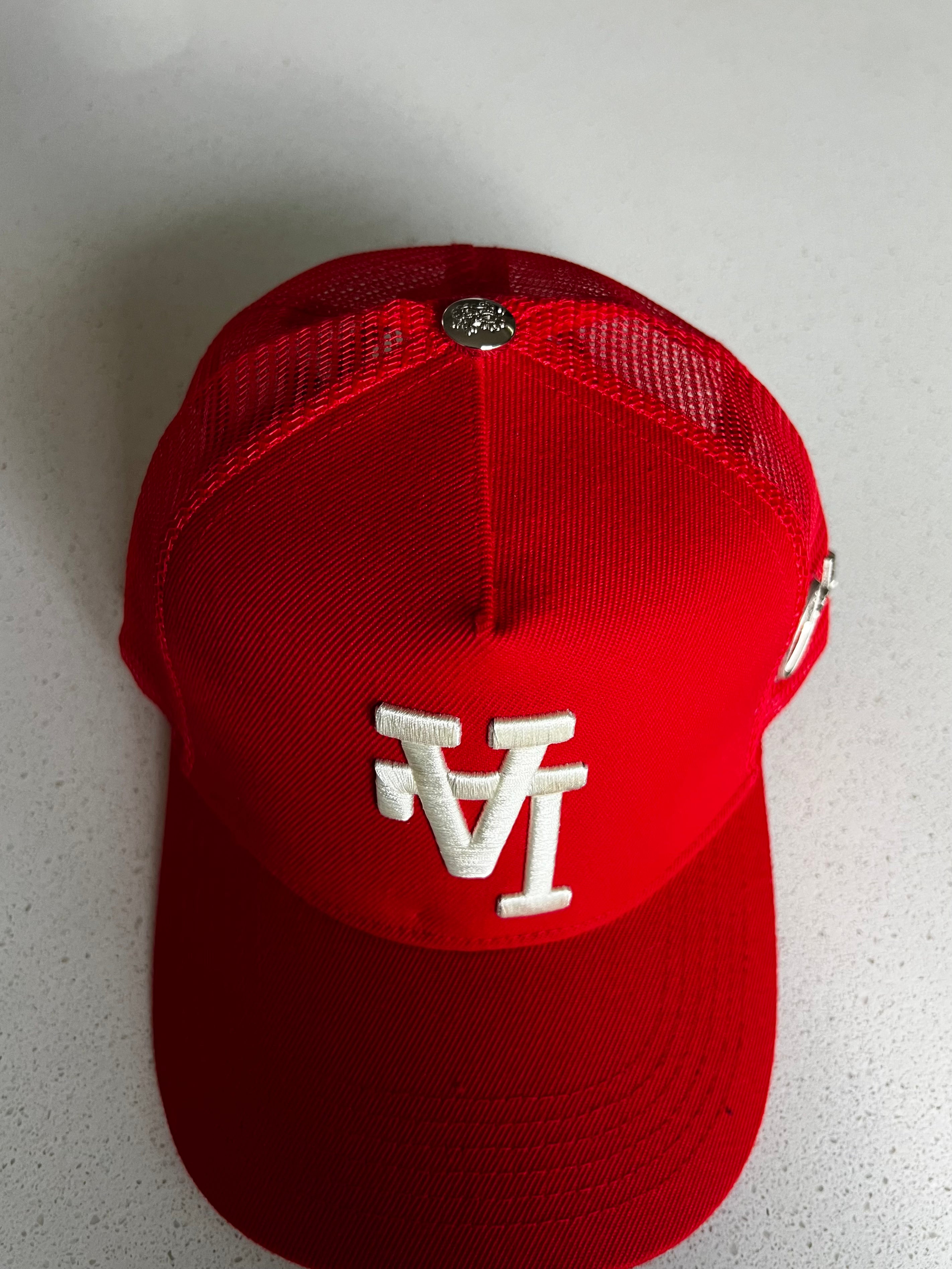 CHERRY RED LA TRUCKER