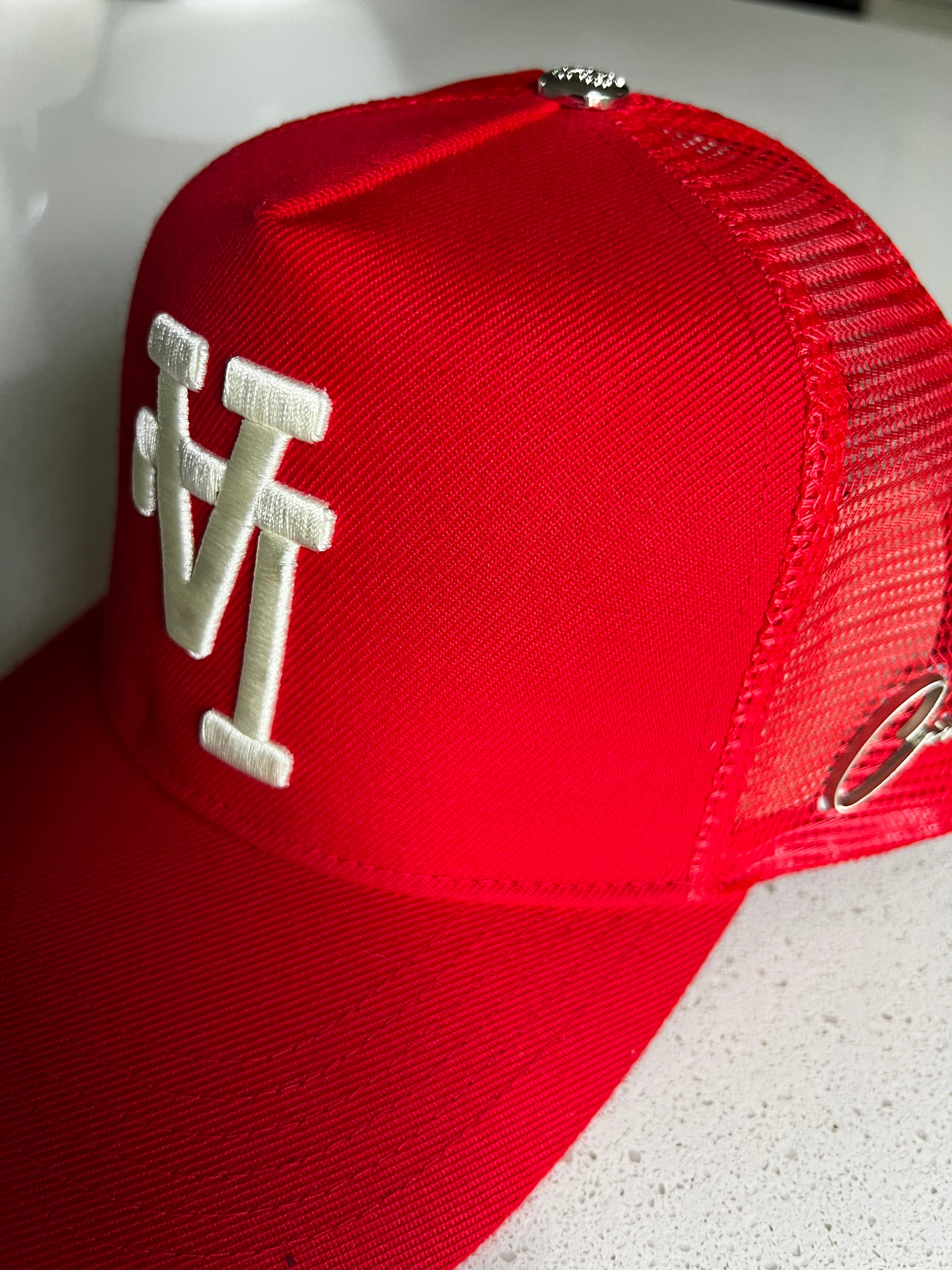 CHERRY RED LA TRUCKER