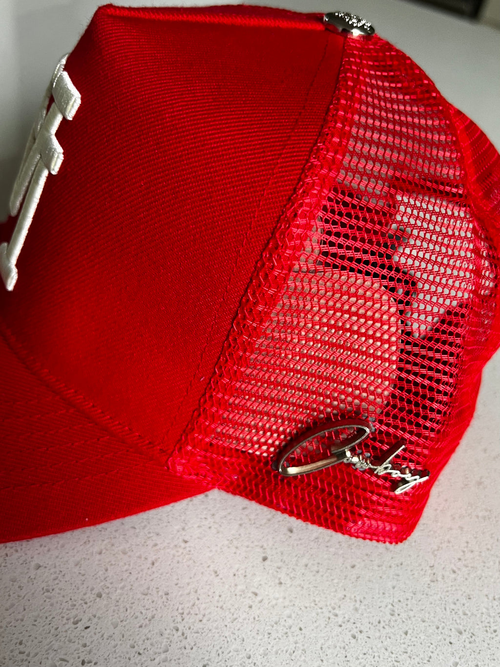 CHERRY RED LA TRUCKER